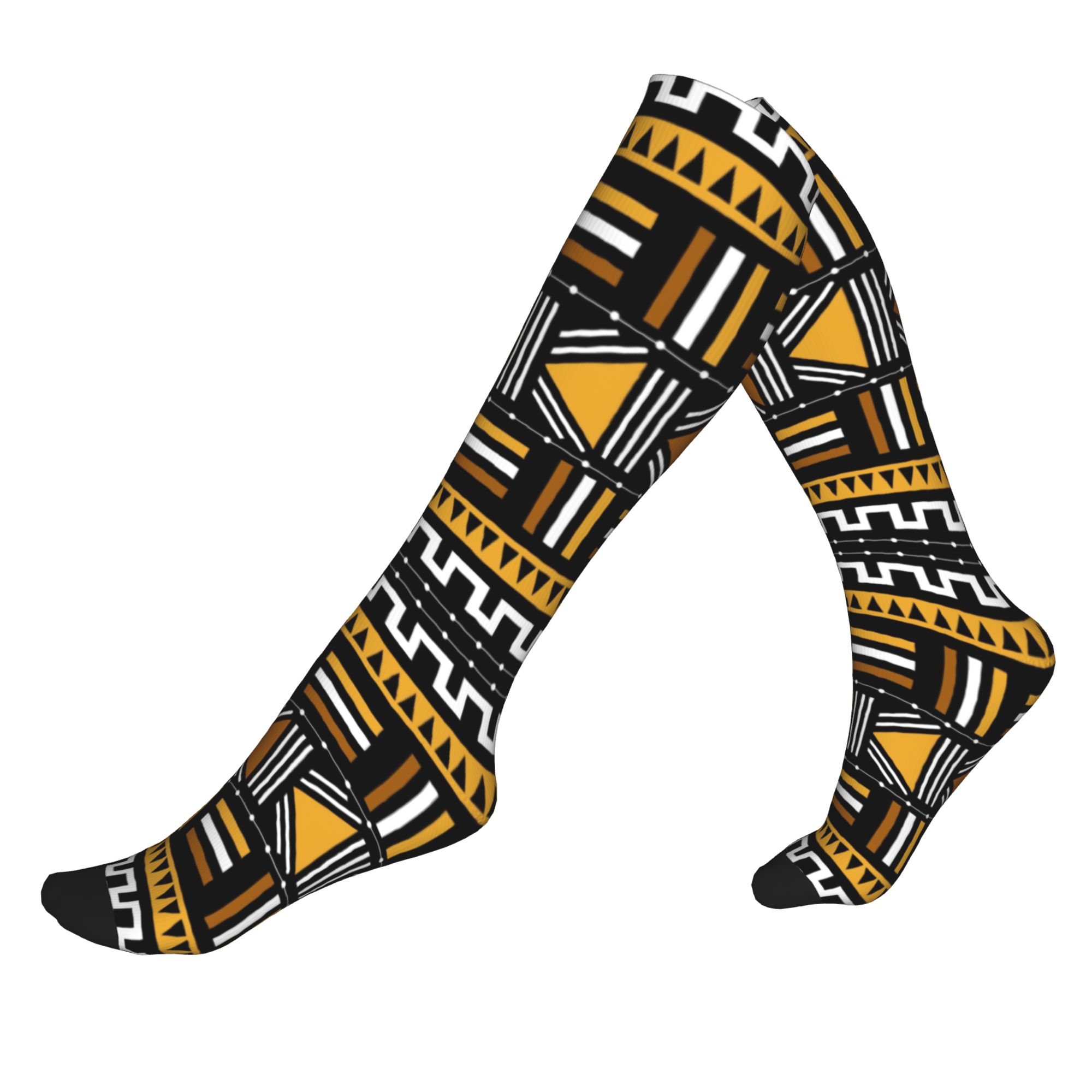 Men'S Ethnic & Formal Designer Wear Studio S - Kaus Kaki Gaun Geometris Ankara Suku
