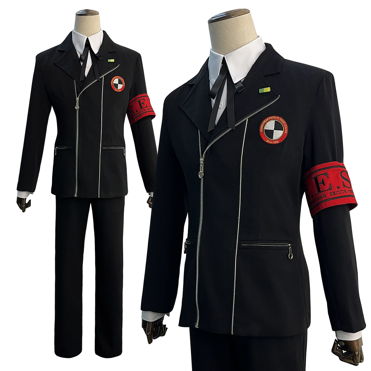 Men Formal Wear Set - Yuuki Makoto Cosplay Pakaian Seragam Sekolah