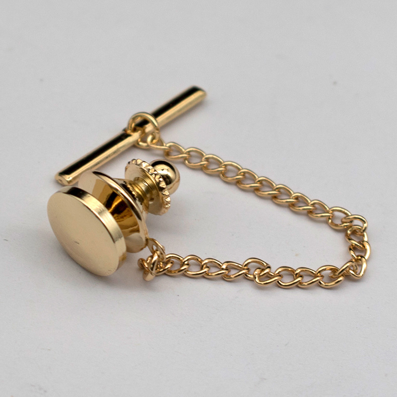 Tie Bar Clip - Bros Perjamuan Dasi Tetap Tembaga Gesper