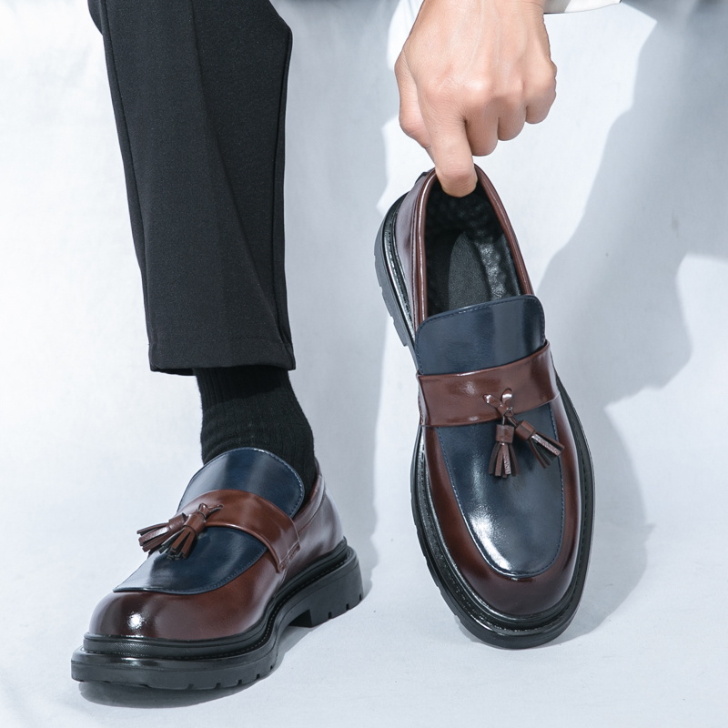 Men Formal Wear Fashion - Sepatu Kulit Kasual Anti Selip Pria