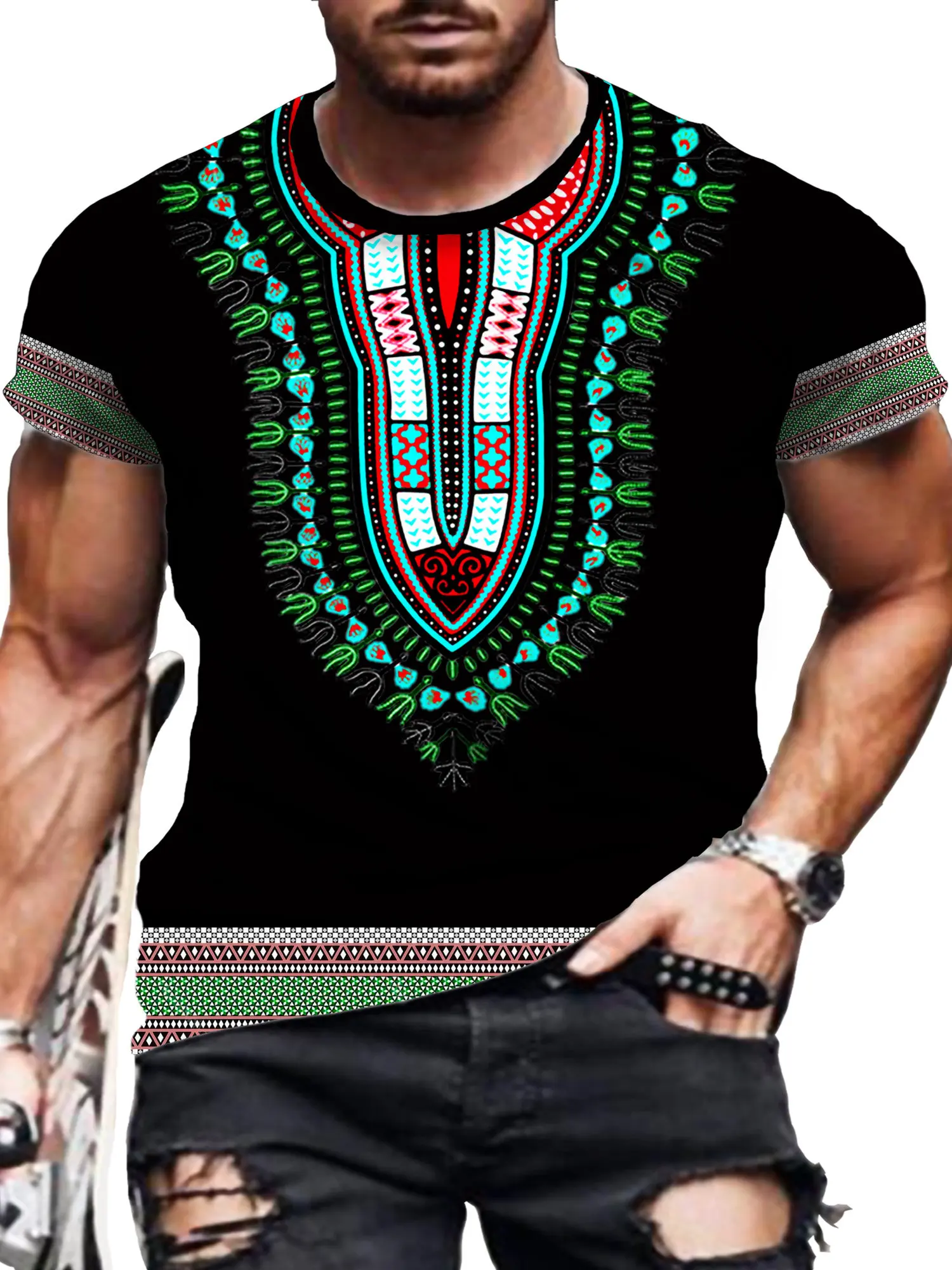 Men'S Ethnic & Formal Designer Wear Studio S - Kaus Pria Kasual Kaus Budaya Etnik