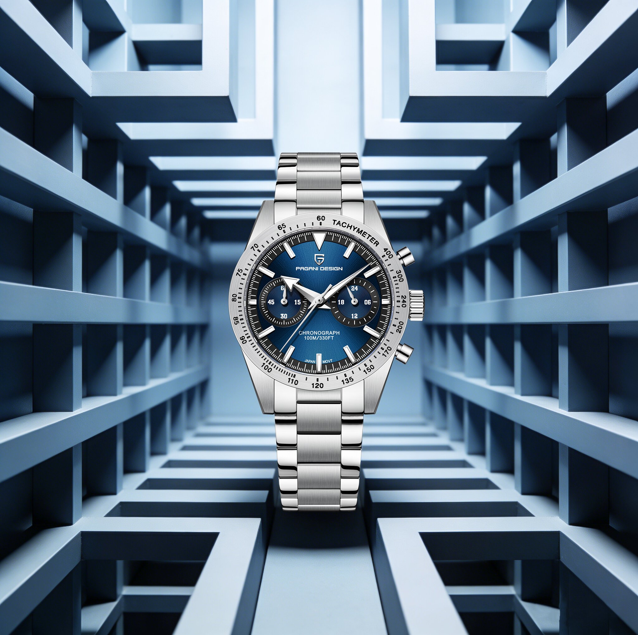 Elegant Formal Men'S Wear - PAGANI DESIGN Jam Tangan Kuarsa Pria