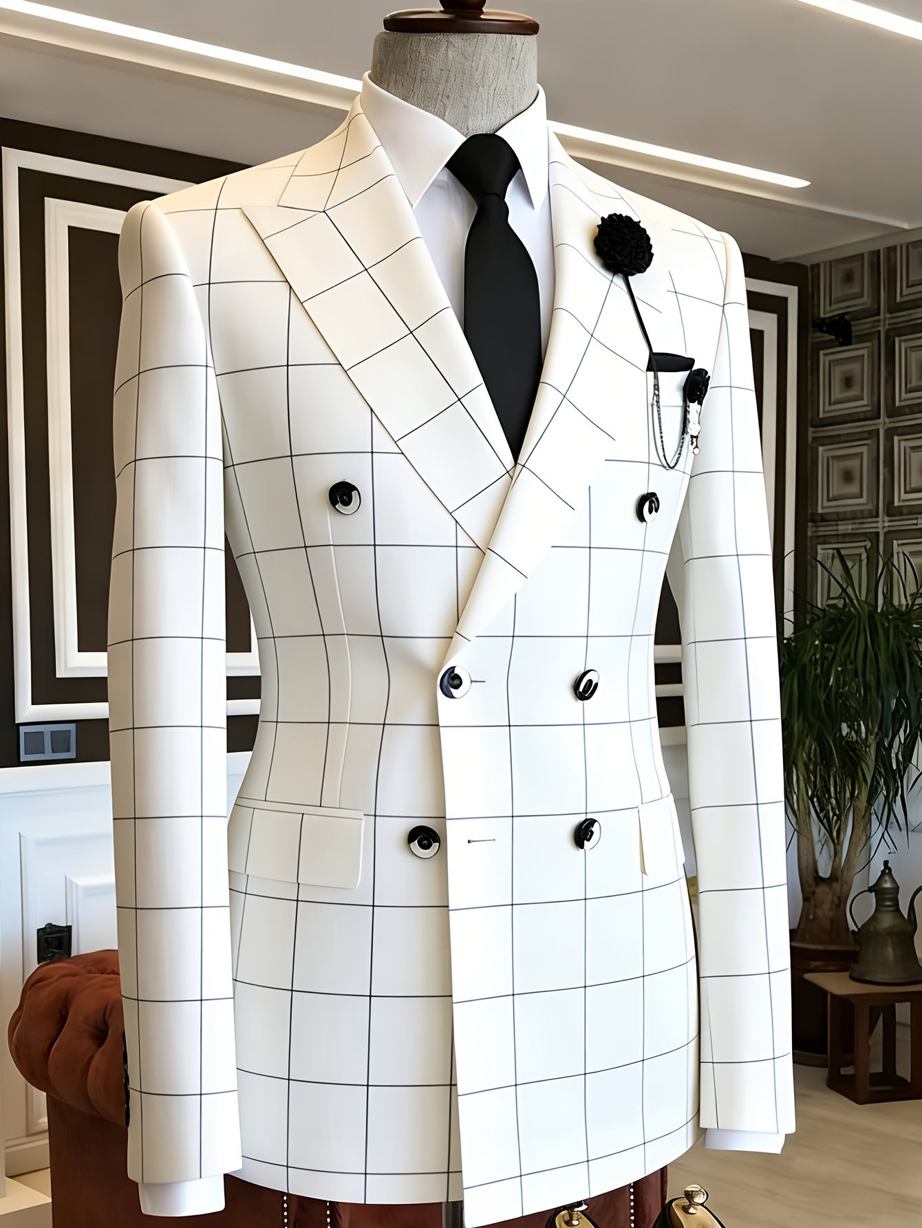 Men Formal Wear Outfits - Blazer Kasual Minimalis Pria Slim Fit