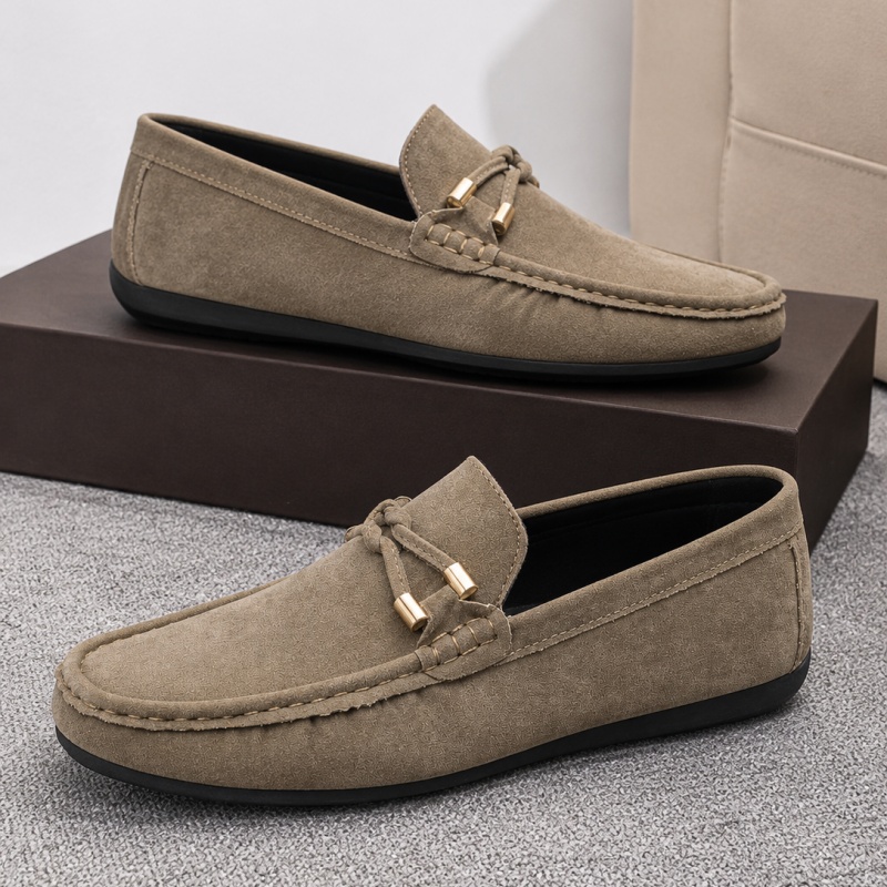 Formal Men Daily Wear Footwear - Sepatu bisnis pria simpel modis, alas