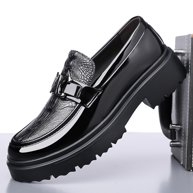 Formal Men Daily Wear Footwear - Sepatu Kulit Pria Gaya Inggris Musim
