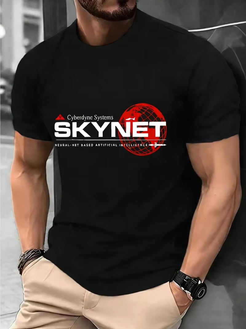 Tall Men Formal Wear - Cyberdyne Systems Skynet Kaus Grafis Pria