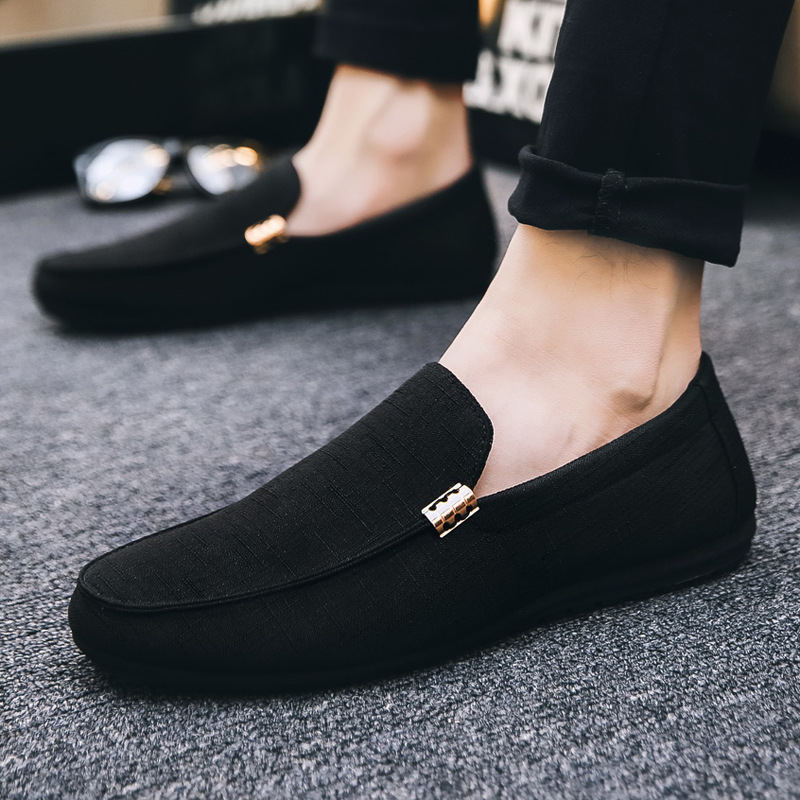 Men'S Formal Party Wear Shoes - Sepatu kanvas Slip On pria, sneaker
