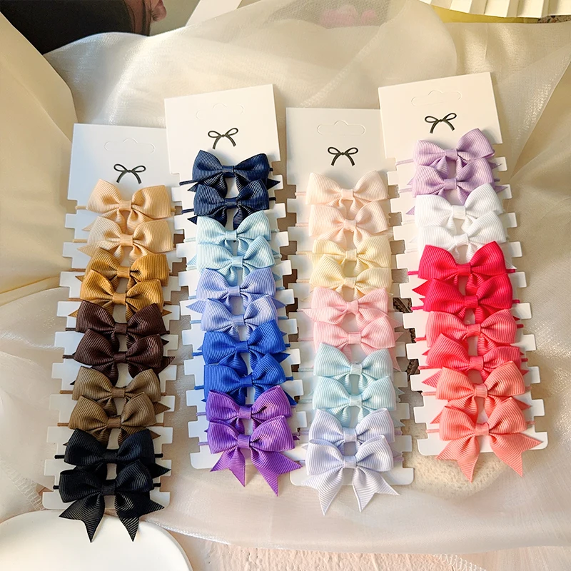 Tie Bar Clip - 10 buah 3 gaya pita karet