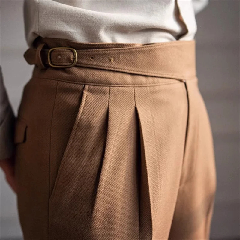 Men'S Formal Wear Belt - Celana Panjang Pria Terbaru 2026 Musim