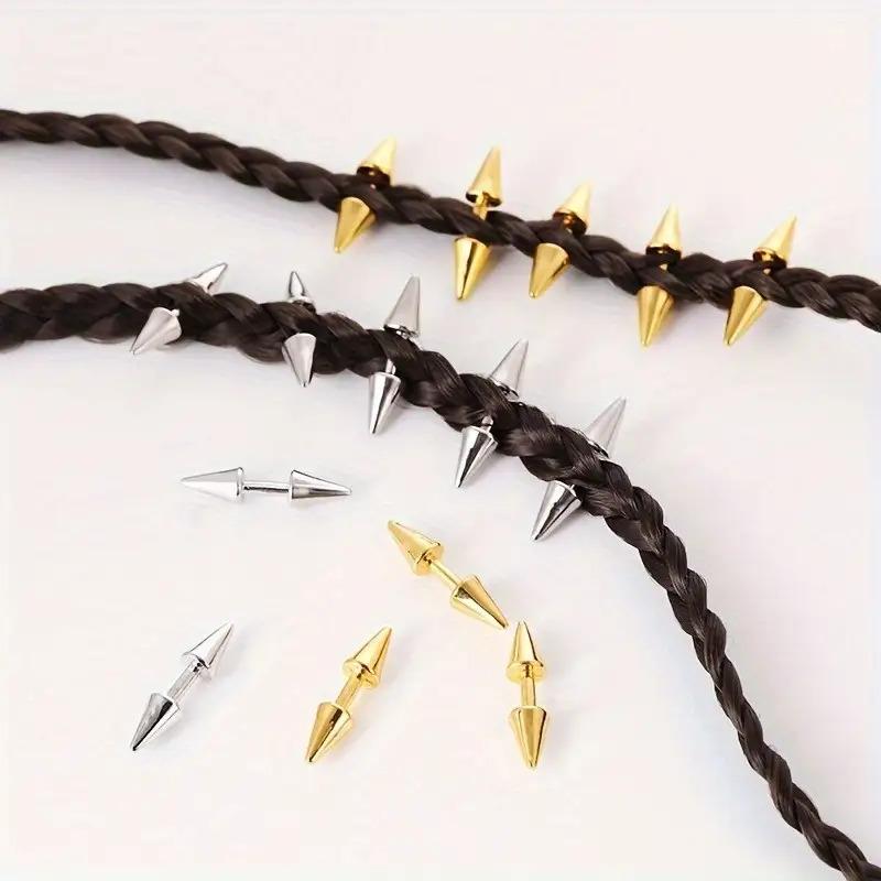 Tie Bar Clip - Set 5 Buah Jepit Rambut Berduri