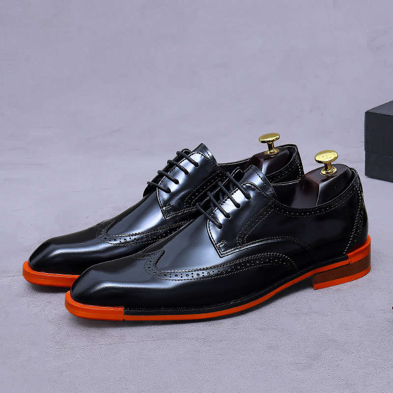 Formal Men Daily Wear Footwear - Sepatu Oxford Kulit Asli Pria Berkualitas