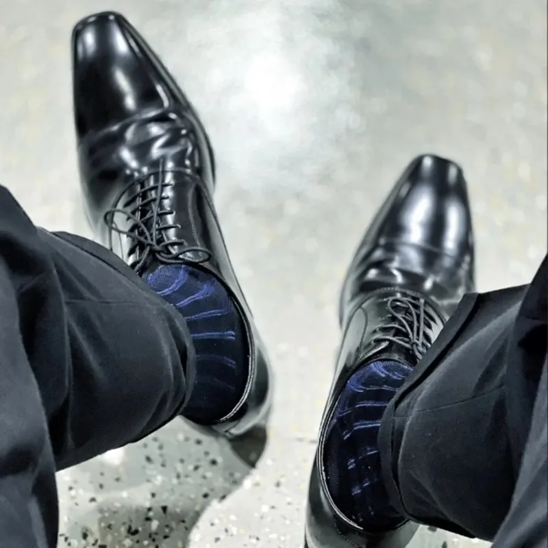 Men Formal Wear Set - Kaus Kaki Pria Bergaris, Kaus Kaki