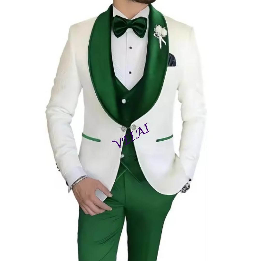 Men Formal Wear Combination - Setelan Tuxedo Slim Fit 3 Potong
