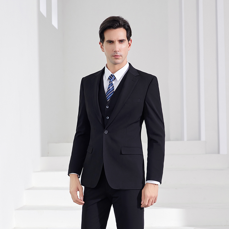 High End Men'S Formal Wear - Setelan Jas dan Celana Bisnis Hitam