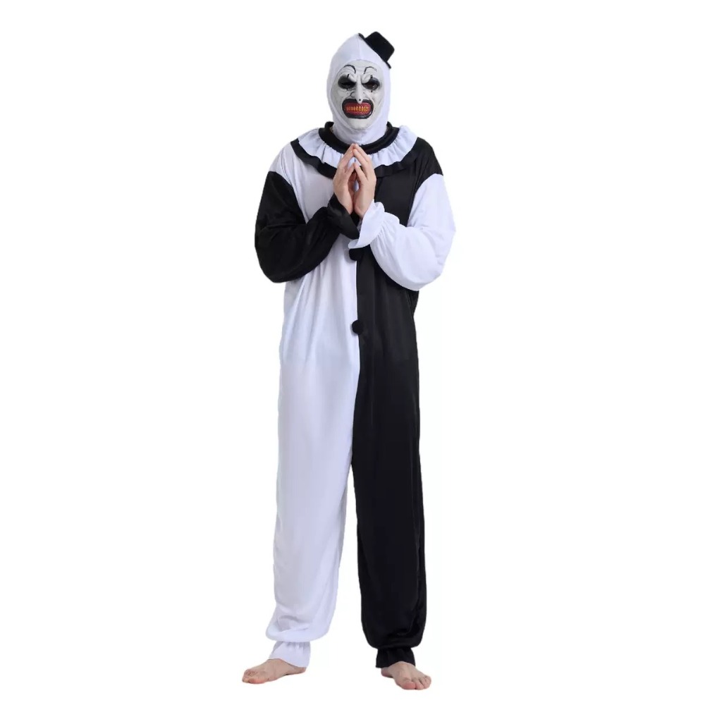 Men Formal Wear Set - Kostum Cosplay Badut Seni Terrifier Joker