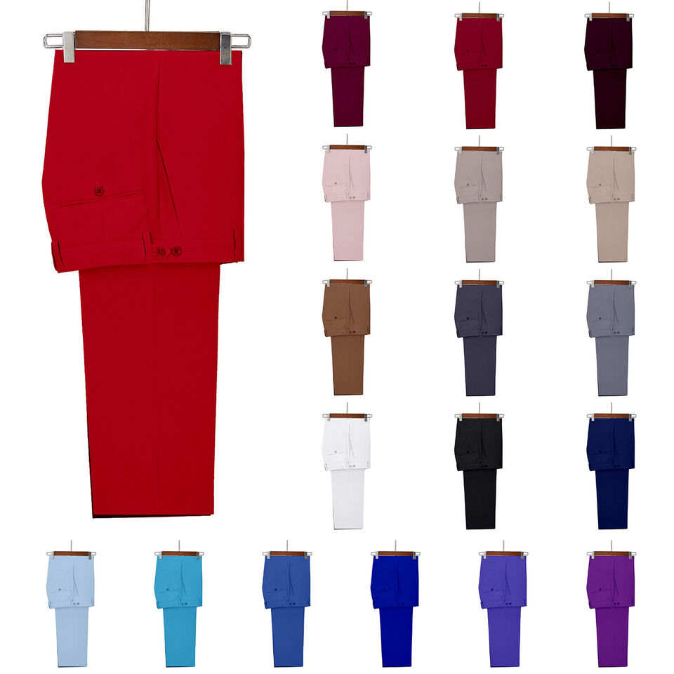 Tall Men Formal Wear - Celana Bisnis Pria Celana Formal Pakaian