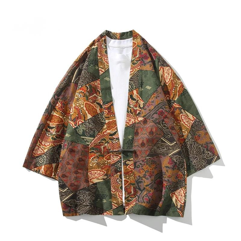 Men'S Ethnic & Formal Designer Wear Studio S - Blus Kardigan Linen Katun Fashion Pria