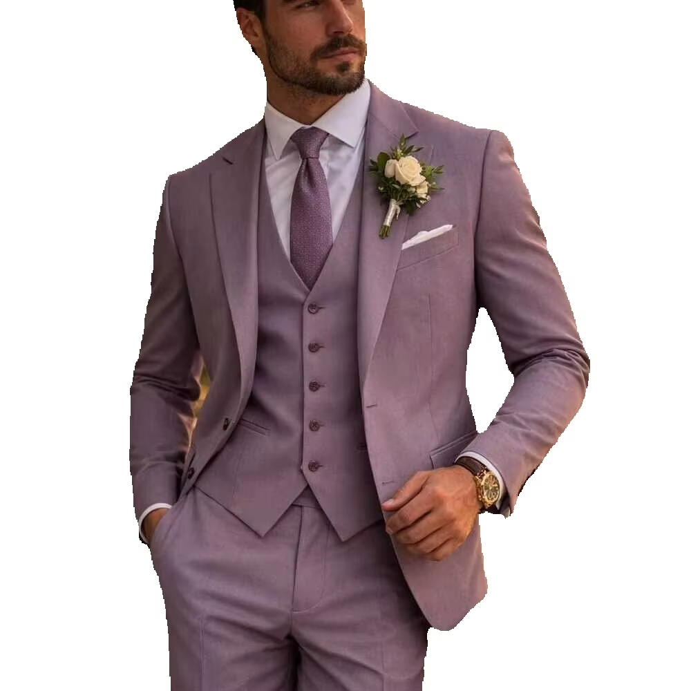 Setelan Pria 3 Potong Warna La - Men Formal Wear Outfits ulasan dan harga