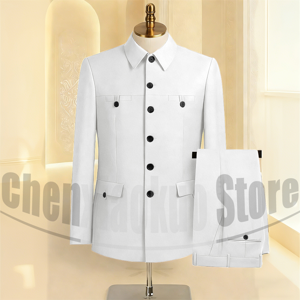 Setelan Jas Pria 2 Potong Jake - Elegant Formal Men'S Wear ulasan dan harga