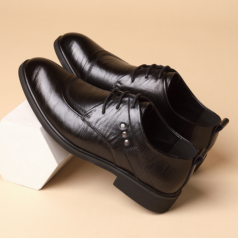 Sepatu Oxford Kulit Dengan Det - Men'S Formal Party Wear Shoes ulasan dan harga