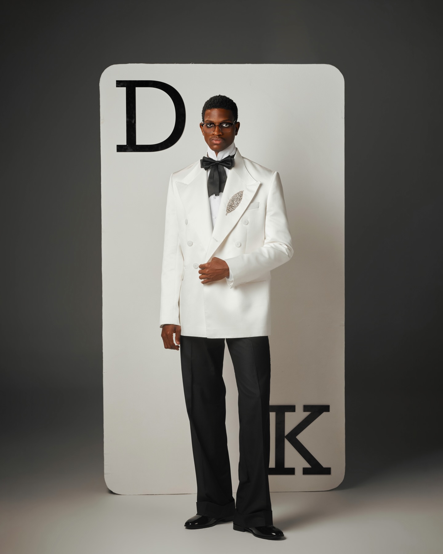 Setelan Jas Pria Putih 2 Pcs B - Men Formal Wear Black And White ulasan dan harga