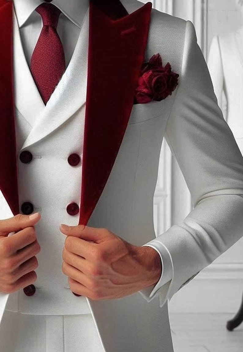 Jas Tuxedo Pria Formal Kerah B - Men'S Formal Wear For Graduation ulasan dan harga