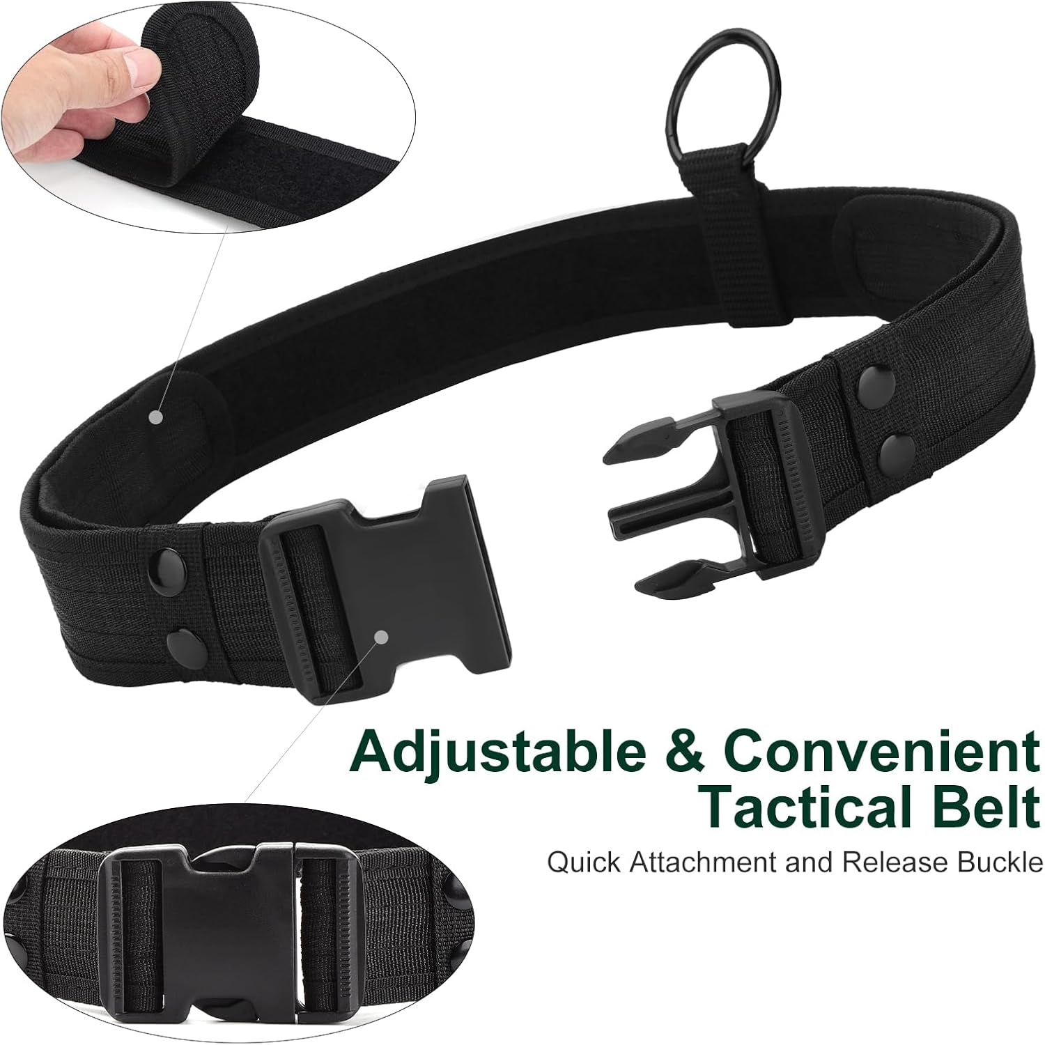 Sabuk Tugas Keamanan Polisi Pe - Men'S Formal Wear Belt ulasan dan harga
