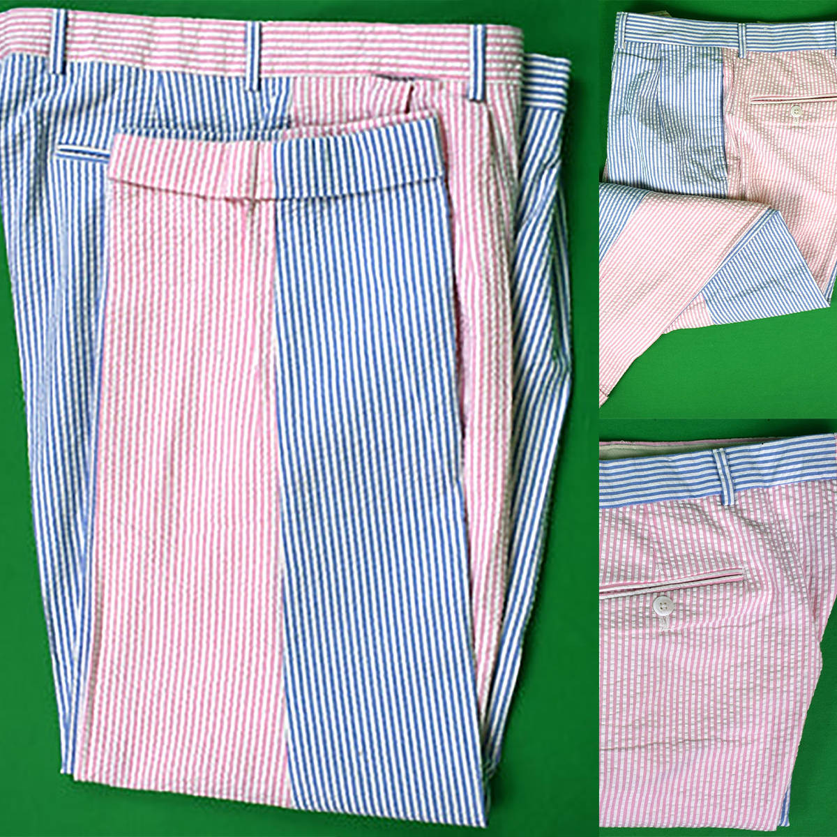 Celana Pria Seersucker Nyaman  - Tall Men Formal Wear ulasan dan harga