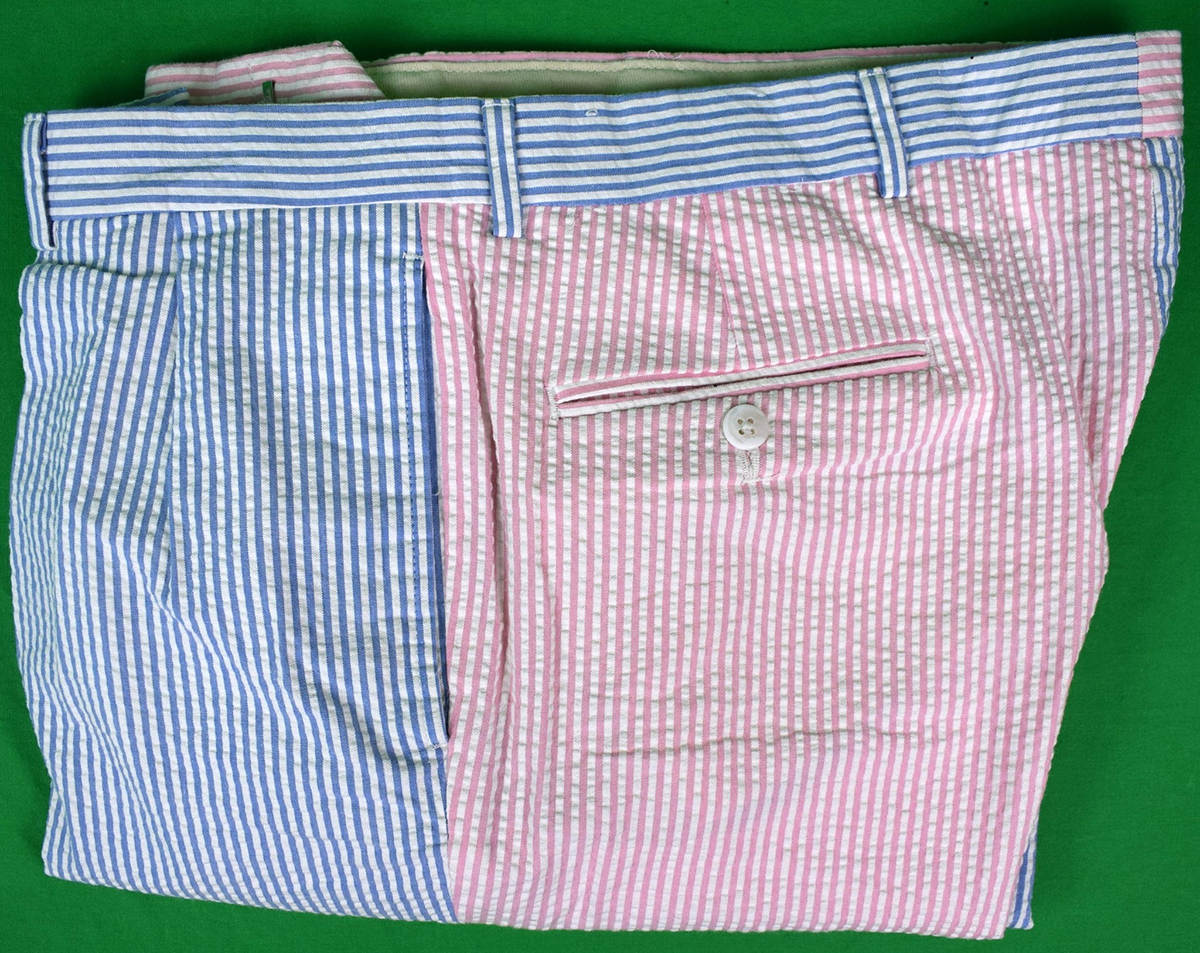 Celana Pria Seersucker Nyaman  - Tall Men Formal Wear ulasan dan harga