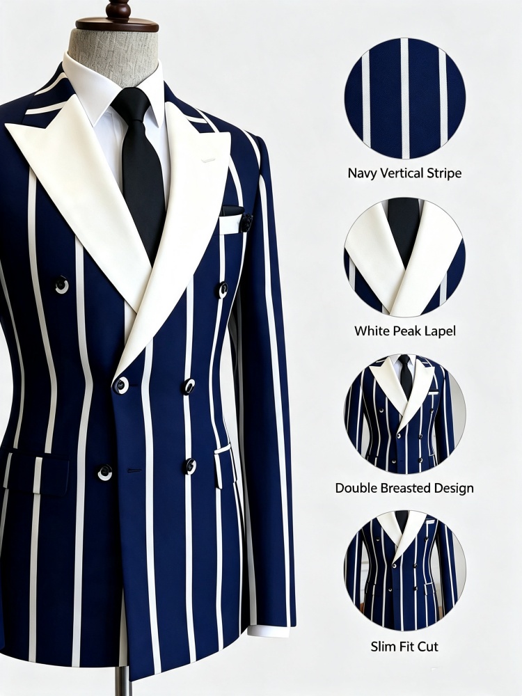 Jas Blazer Bisnis Slim Fit Pri - Men Formal Wear Outfits ulasan dan harga