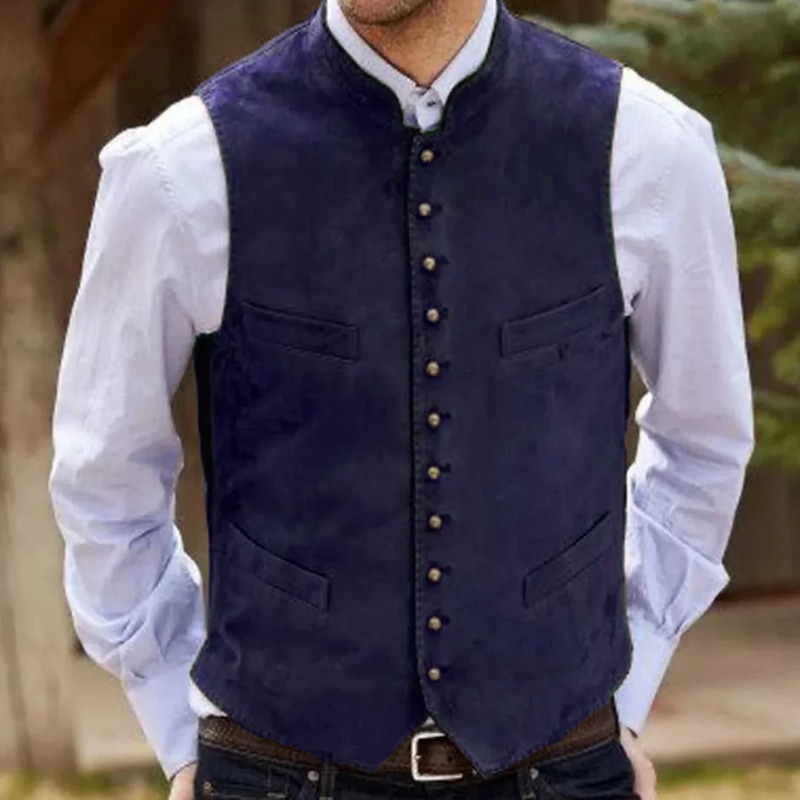 Rompi Pria Rompi Beludru Suede - Men Formal Wear Outfits ulasan dan harga