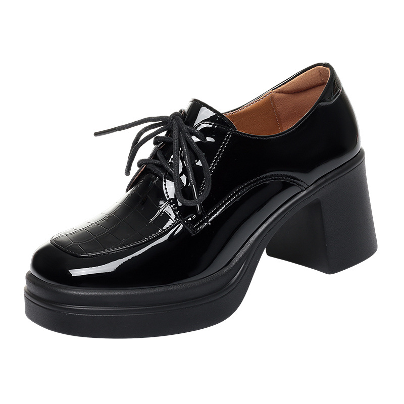 Sepatu Oxford Kulit Cerah 6.5c - Patent Leather Oxford ulasan dan harga