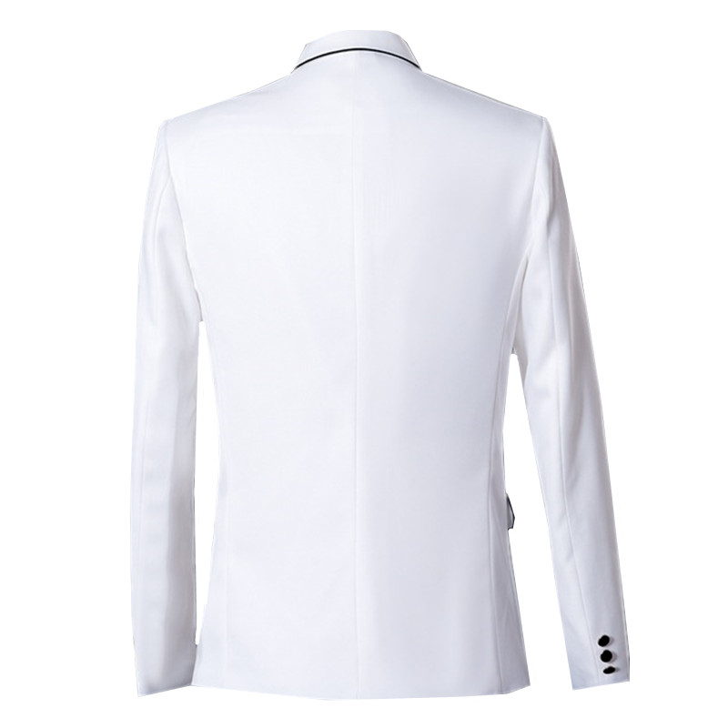 Setelan Kasual Bisnis Putih Pr - Men Formal Wear Black And White ulasan dan harga