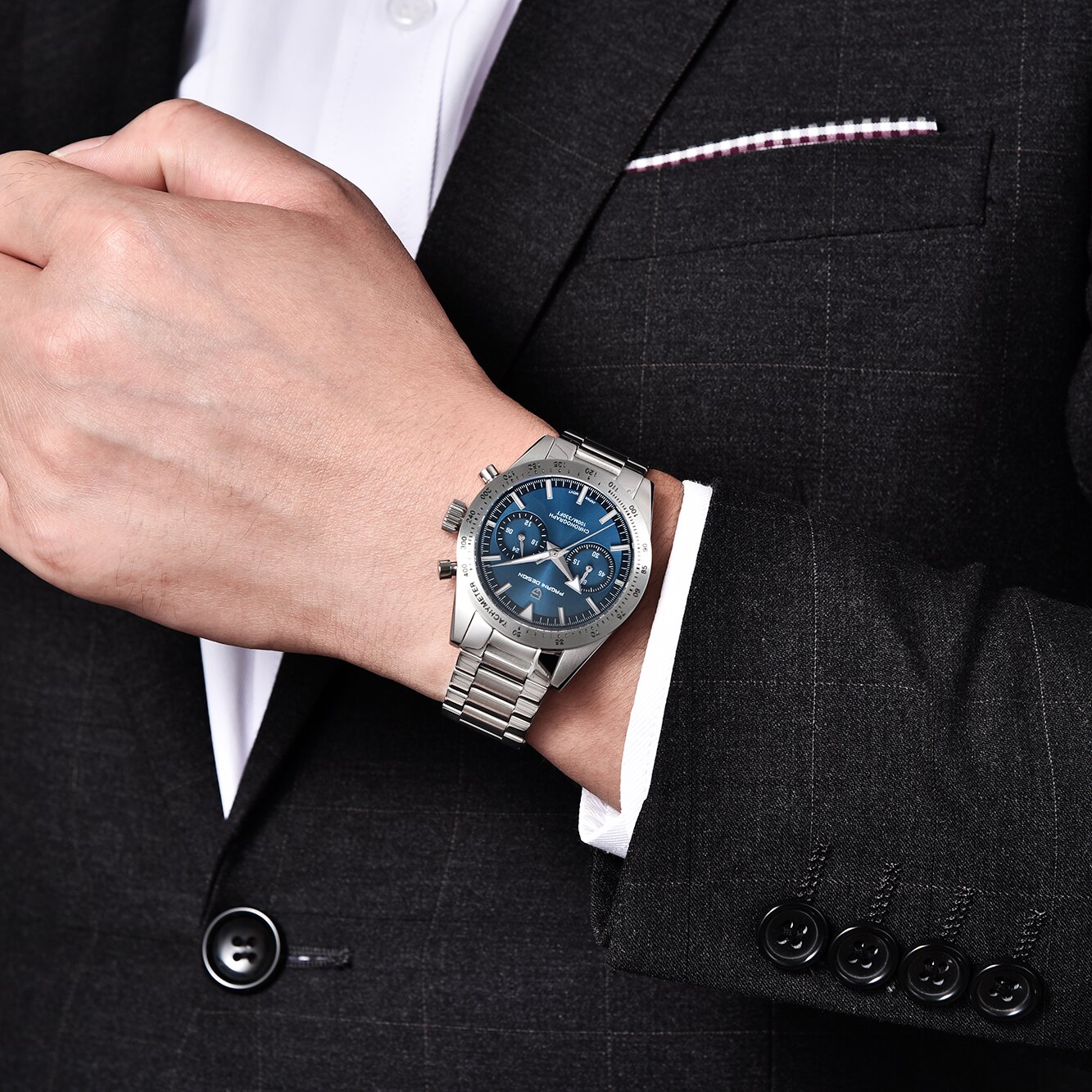 PAGANI DESIGN Jam Tangan Kuars - Elegant Formal Men'S Wear ulasan dan harga