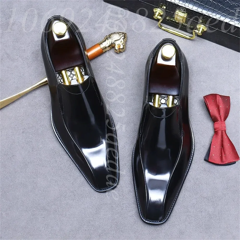 Sepatu Oxford Pria Buatan Tang - Formal Men Daily Wear Footwear ulasan dan harga