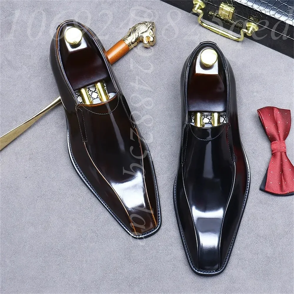 Sepatu Oxford Pria Buatan Tang - Formal Men Daily Wear Footwear ulasan dan harga