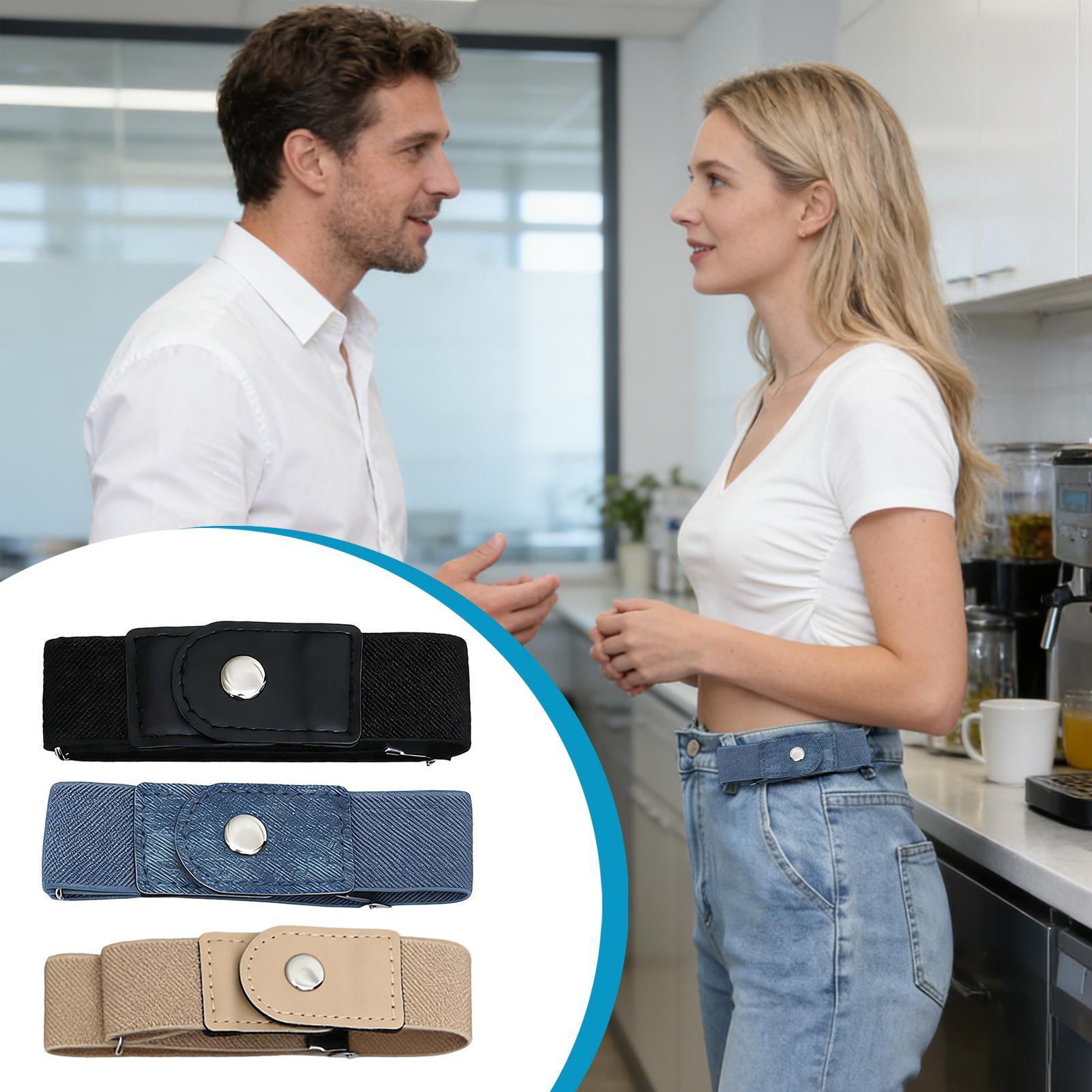 1 Pasang Sabuk Tanpa Gesper Wa - Men'S Formal Wear Belt ulasan dan harga