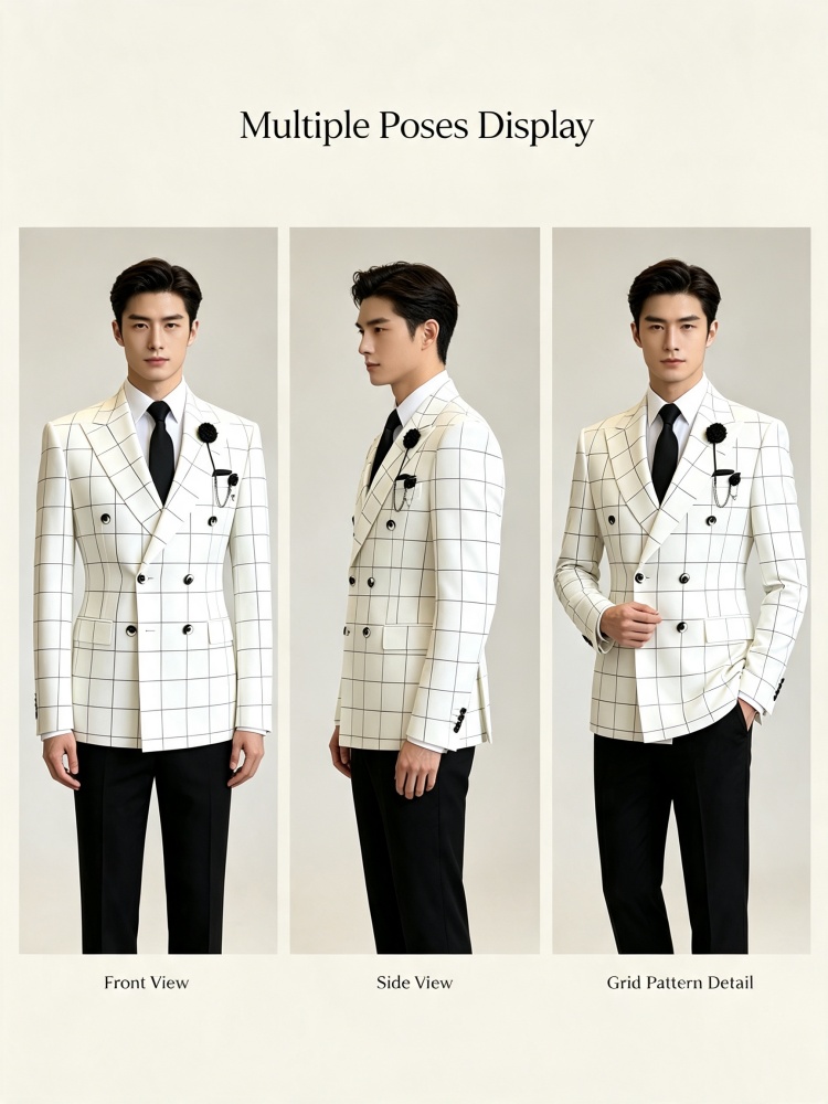 Blazer Kasual Minimalis Pria S - Men Formal Wear Outfits ulasan dan harga