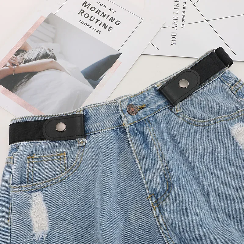 Sabuk Jean tanpa gesper, gaun, - Men'S Formal Wear Belt ulasan dan harga