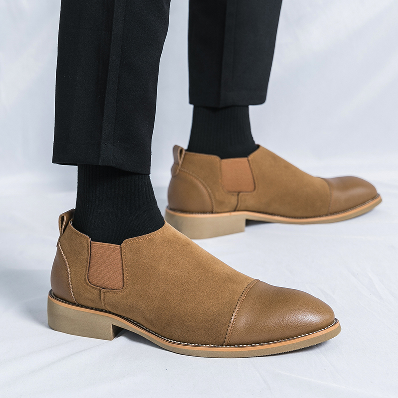 Sepatu Formal Retro Pria Hitam - Men'S Formal Party Wear Shoes ulasan dan harga