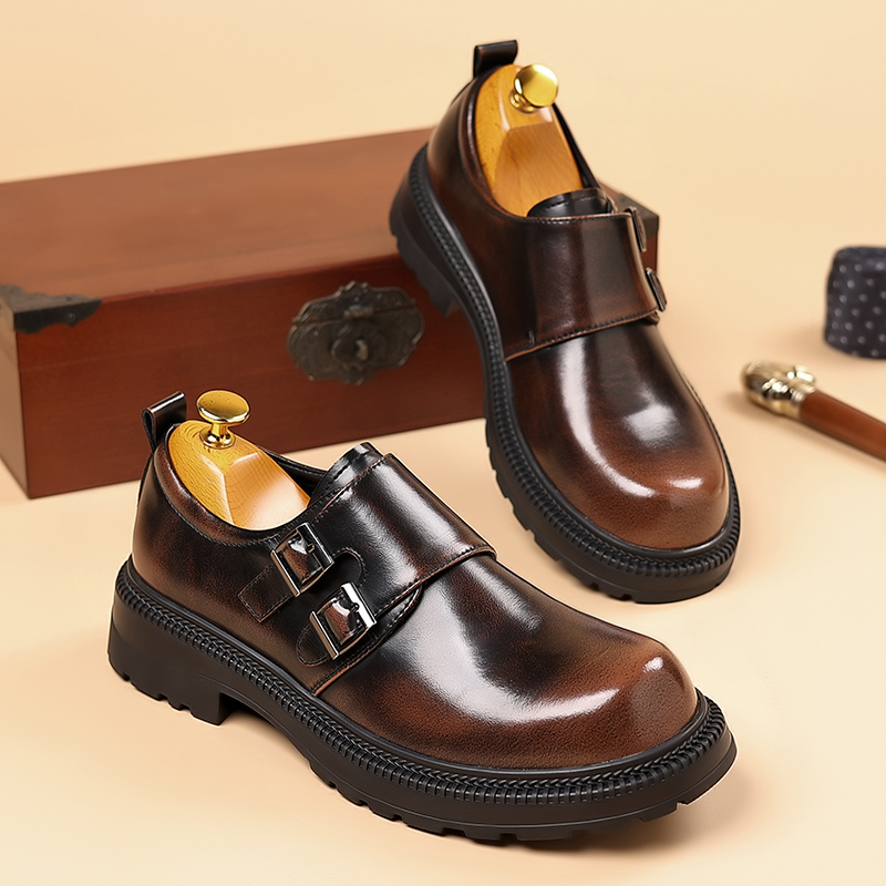 Sepatu Kasual Kulit Pria Cokla - High End Men'S Formal Wear ulasan dan harga