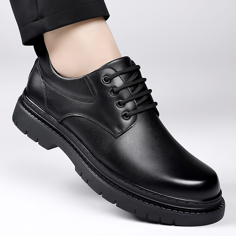 Sepatu Kulit Pria Desainer Fas - Formal Men Daily Wear Footwear ulasan dan harga