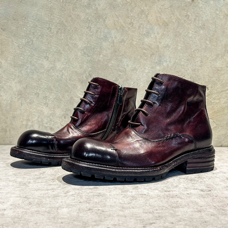 Sepatu Boots Kulit Asli Pria M - Men'S Ethnic & Formal Designer Wear Studio S ulasan dan harga