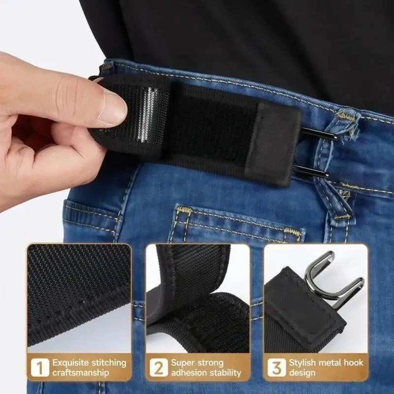 Sabuk Elastis Tanpa Gesper Uni - Men'S Formal Wear Belt ulasan dan harga