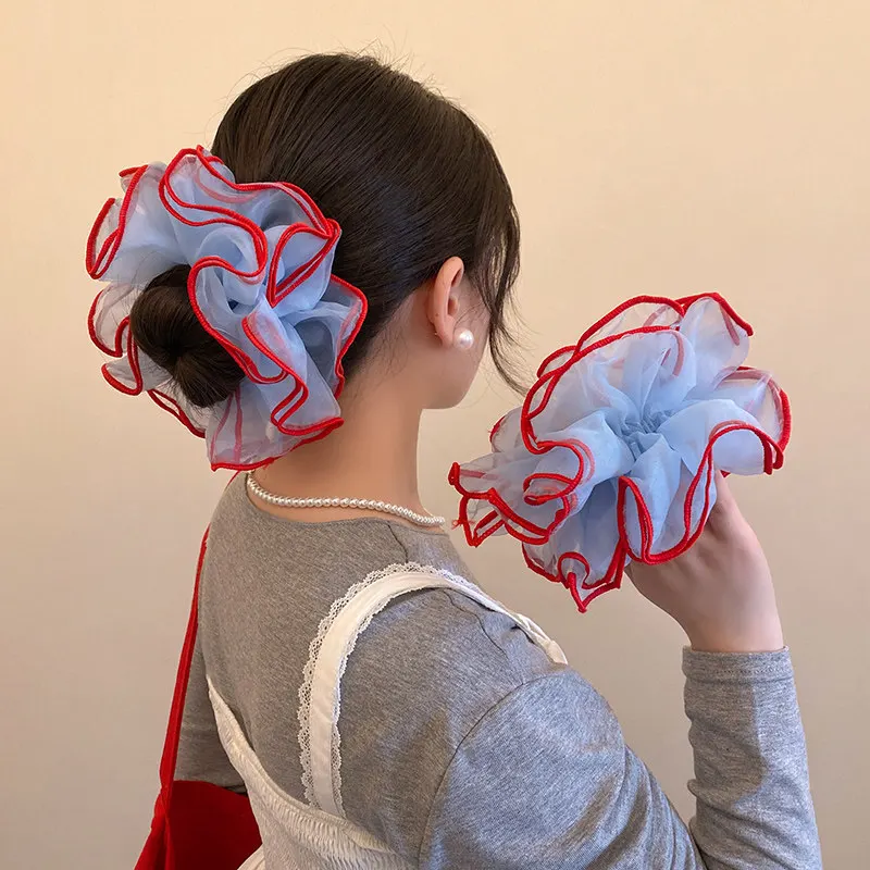 Scrunchie Rambut 4 Lapis Benan - Tie Bar Clip ulasan dan harga