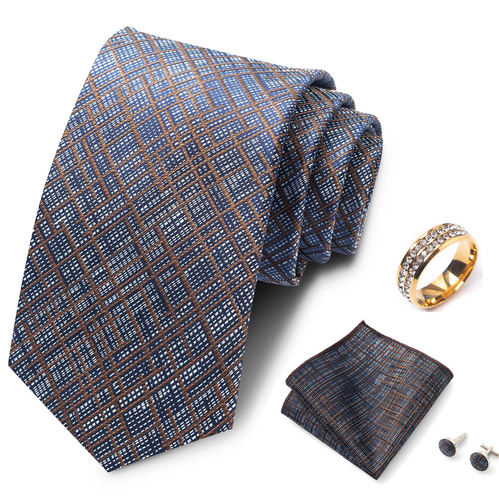 Set dasi pria bergaris, bergay - Men Formal Wear Set ulasan dan harga