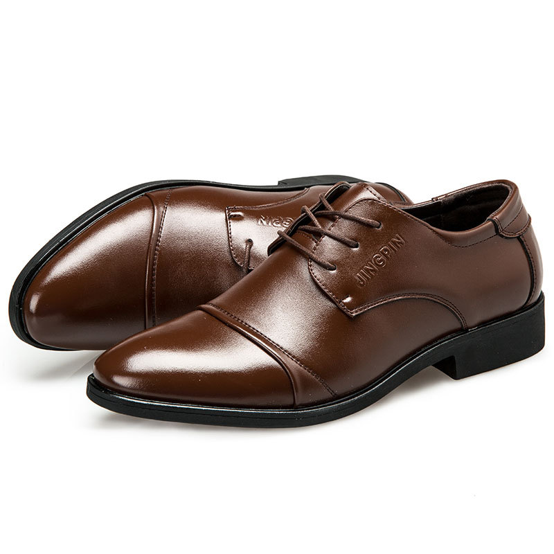 Sepatu Kulit Pria Ukuran Besar - Men'S Formal Party Wear Shoes ulasan dan harga