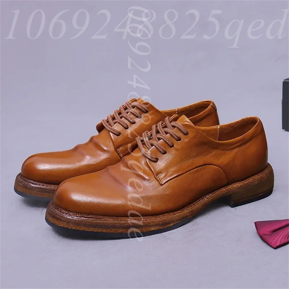 Sepatu Oxford Pria Buatan Tang - Formal Men Daily Wear Footwear ulasan dan harga
