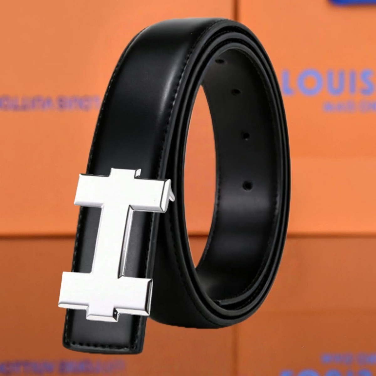 2pcs Sabuk Pria Klasik, Gesper - Men'S Formal Wear Belt ulasan dan harga