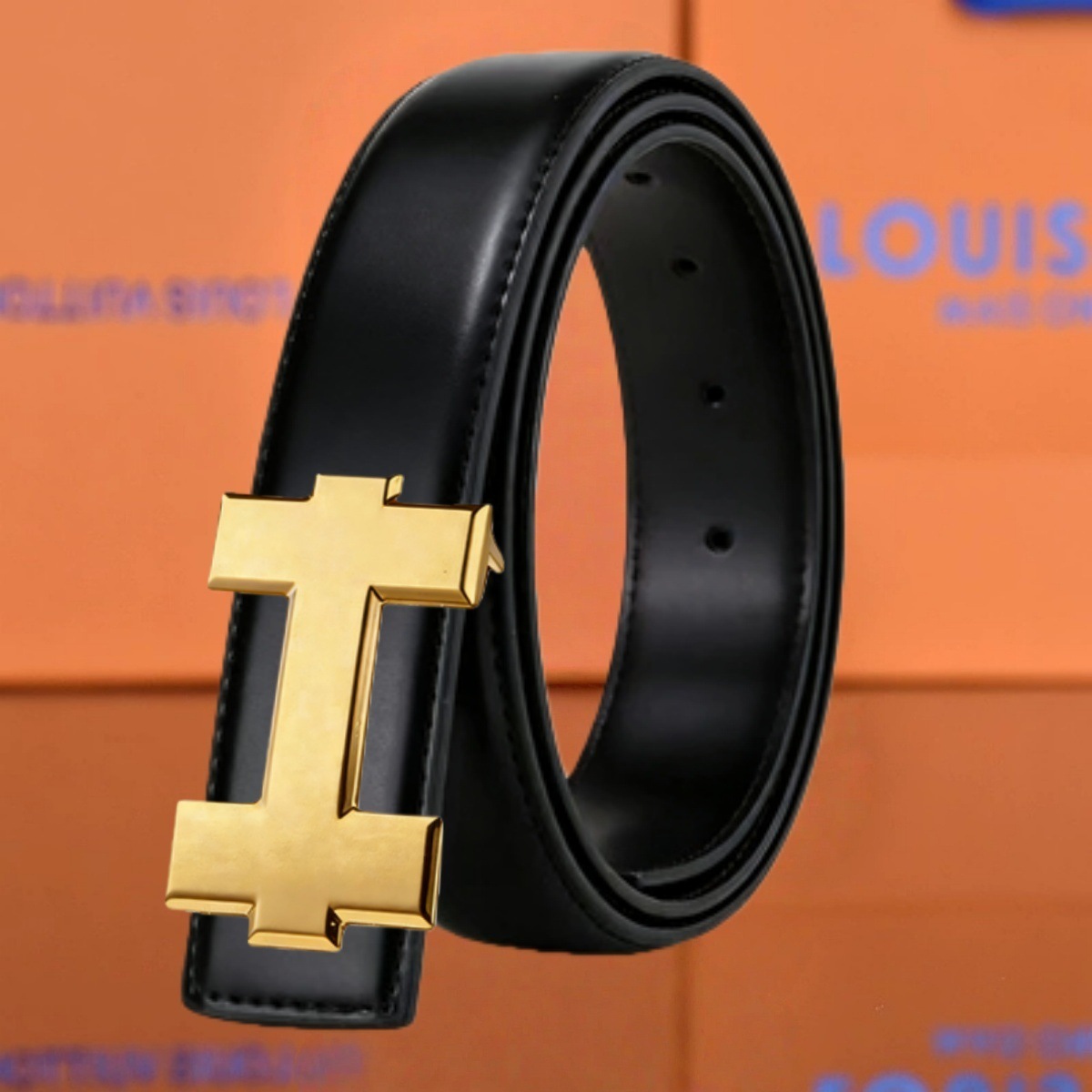 2pcs Sabuk Pria Klasik, Gesper - Men'S Formal Wear Belt ulasan dan harga